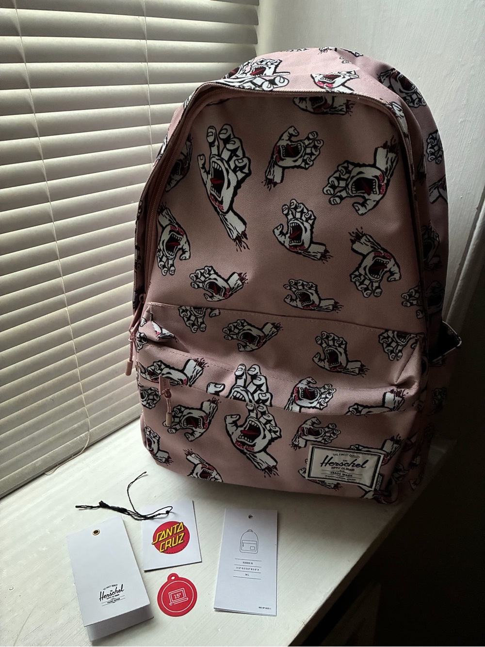 Herschel Supply Co. x Santa Cruz Screaming Hand Classic XL Backpack